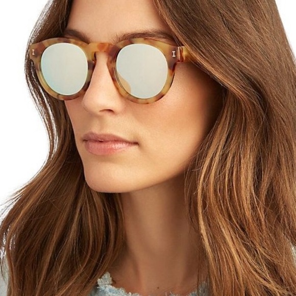 illesteva leonard mirrored sunglasses
